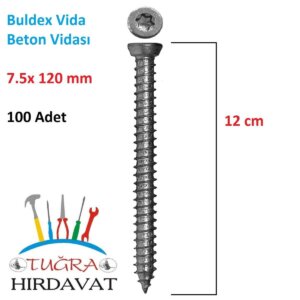 7.5*120 BULDEKS VİDA