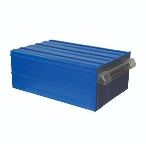 PLASTİK ÇEKMECELİ KUTU 40 124X196X80 MM (TURUNCU)
