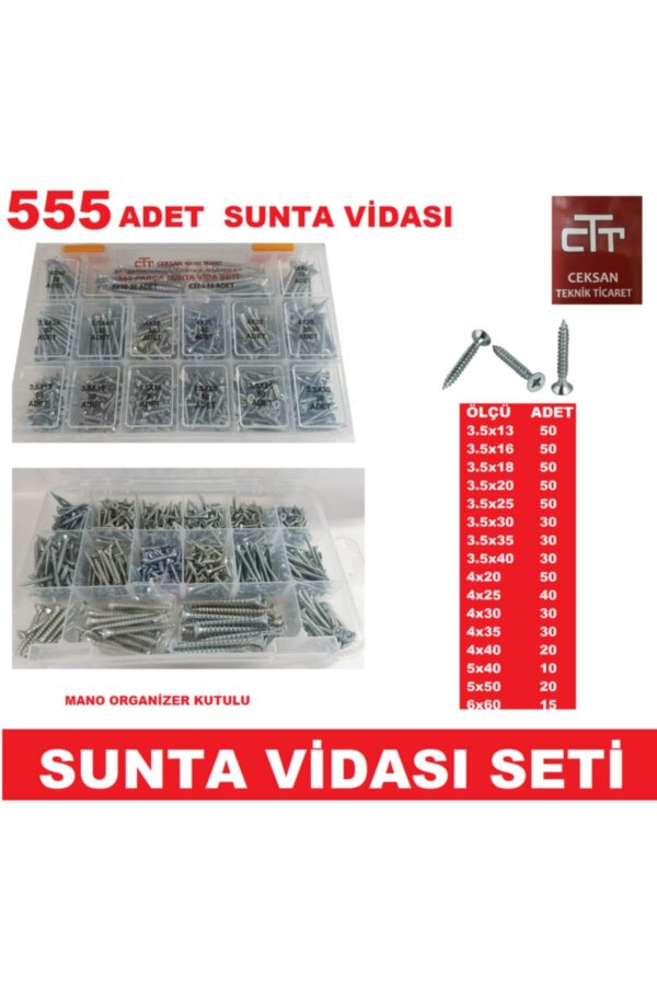 3.5*45 SUNTA VİDASI