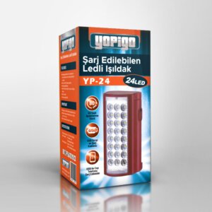 122 LEDLİ ŞARJ EDİLEBİLİR IŞILDAK GOLD SİLVER