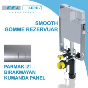 SEREL PARMAK İZİ BIRAKMAYAN PANEL YUVARLAK