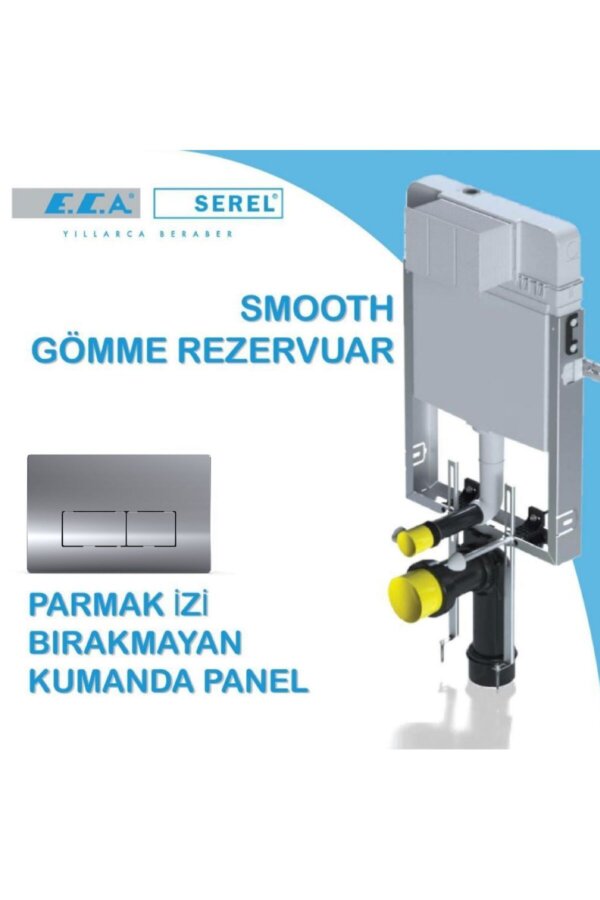 SEREL PARMAK İZİ BIRAKMAYAN PANEL YUVARLAK