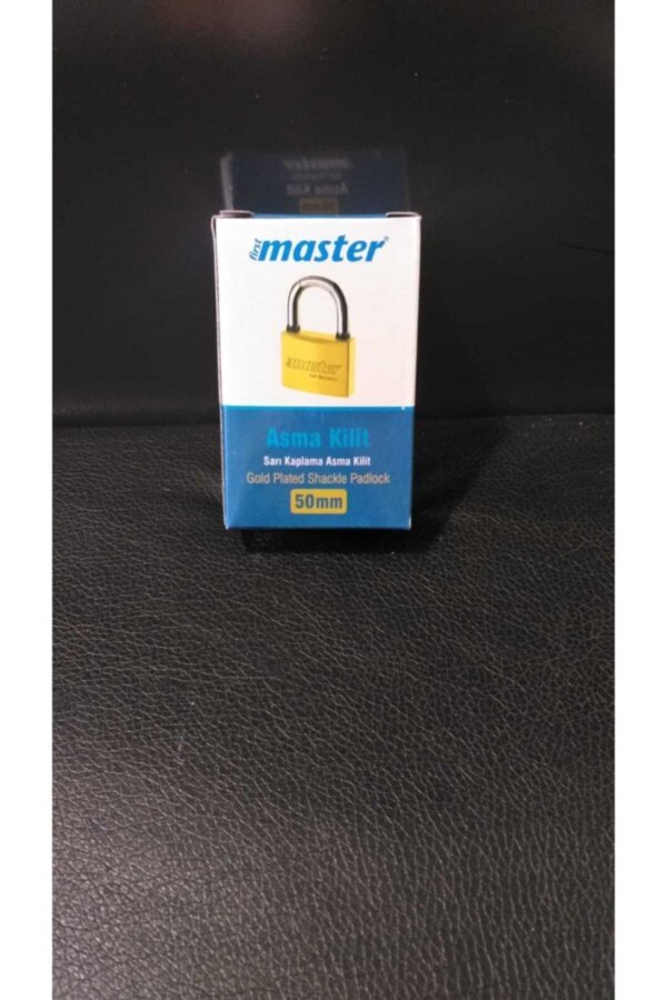 MASTER ASMA KİLİT SARI KAPLAMA 25 MM