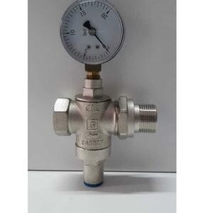 BASINÇ DÜŞÜRÜCÜ DİYAF. MANOMETRELİ CASE 3/4"