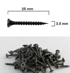 3.5*25 ALÇIPAN SIK DİŞLİ VİDA