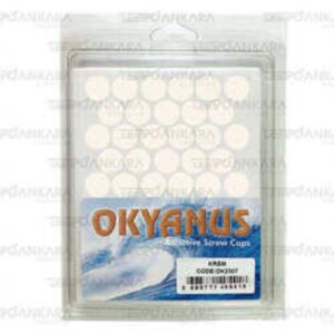TAPA OKYANUS YAPISKANLI VIDA 14MM ANTIK KAHVE