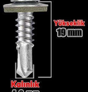 4.8*25 TRAPEZ ÇATI VİDASI