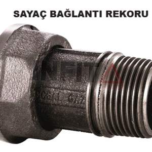 SİYAH DOĞALGAZ SAYAÇ RAKORU 1" TD