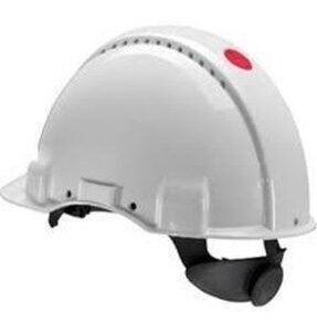 3M G3000 HAVALANDIRMALI VİDALI BARET(BEYAZ)