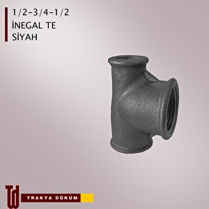 SİYAH İNEGAL TE 11/4*1/2*11/4' TD