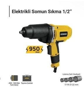 RTM3090 ELEKTRİKLİ DARBELİ SOM. SIKMA 1/2' 950W 550NM