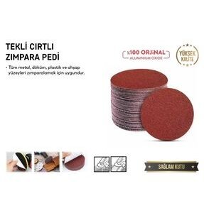 CIRT ZIMP ZR 60 VELCRO DİSK ZP311F P 60 115 BEYAZ