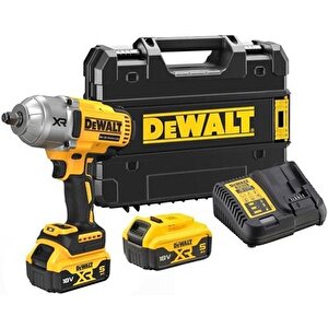 DCF900P2T-QW KÖMÜRSÜZ YÜKSEK TORKLU SOMUN SIMA 18V 5.0AHLI-LION 1/2''