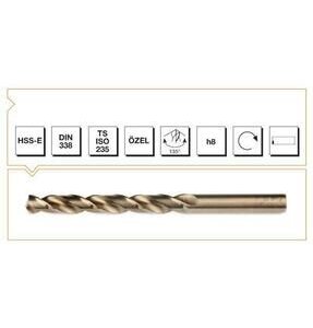 MTE HSS-E MATKAP UCU ALTIN SERİ 4,5 MM