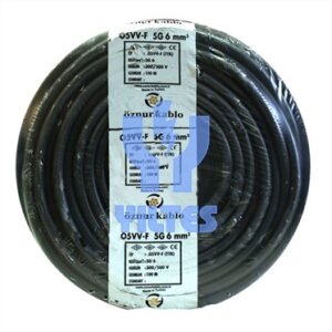 TTR KABLO 5 * 6 MM2 SİYAH