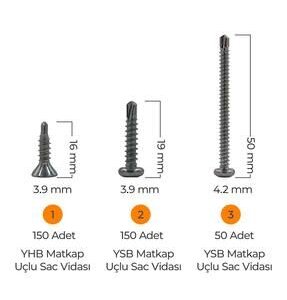 3.9*19 YSB MATKAPUÇLU VİDA