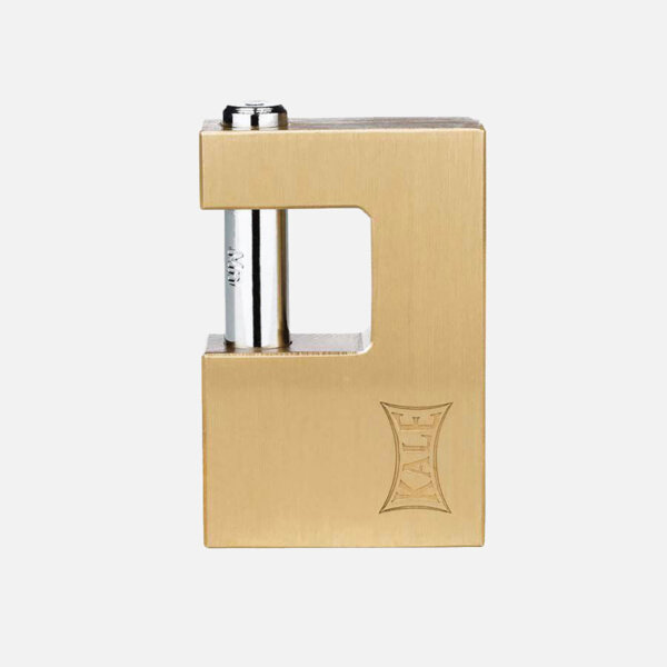 KALE YATAY PİRİNÇ ASMA KİLİT (SATEN) 80MM
