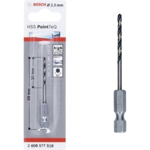 HSSPOİNTTEQ METAL MATKAP UCU 3,0MM 2 Lİ