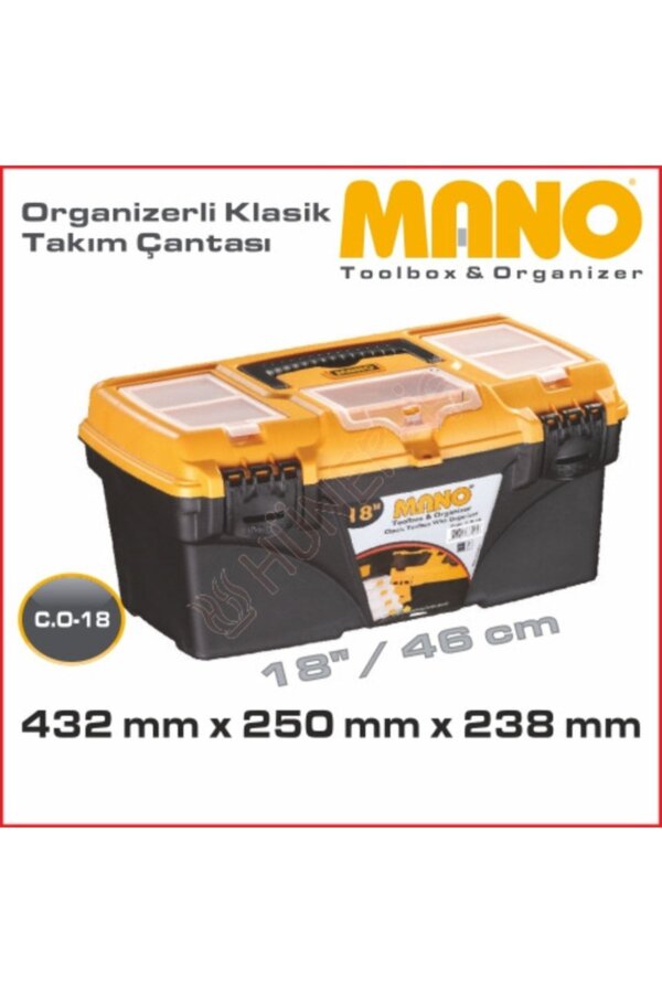 MANO 18 ORGANİZERLİ KLASİK TAKIM ÇANTASI
