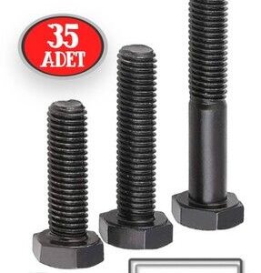 M16X90 ÇELİK CİVATA 8.8  BEYAZ