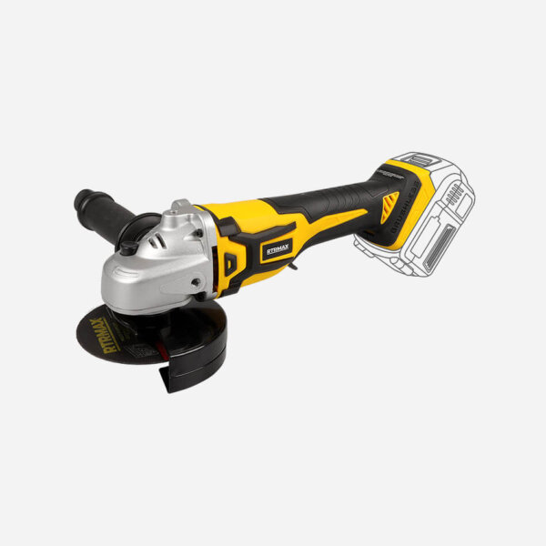 RTX2055B X-LİON AKÜLÜ AVUC TAŞ. 115MM 18V (KÖMÜRSÜZ)