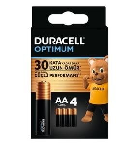 DURACELL OPTIMUM AA KALEM 4 LÜ PİL