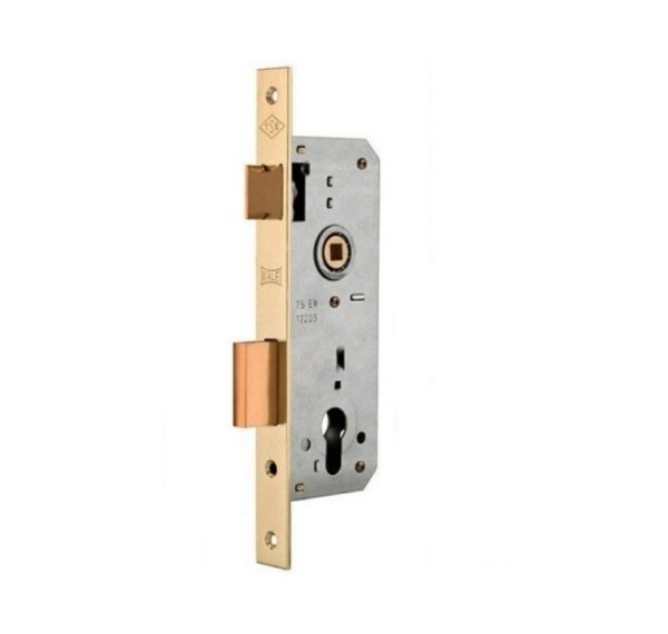 SİLİNDİRLİ DAİRE KİLİDİ 18 MM AYNALI 45MM OVAL KROM