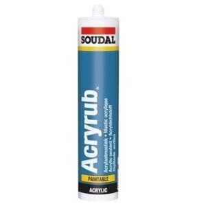ACRYRUB SİLİKONİZE MASTİK 500GR ANT. GRİ