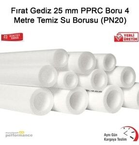 25 MM PN-20 PP BEYAZ BORU FIRAT