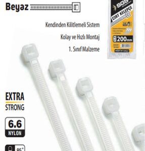 KABLO BAGI BEYAZ 4,8X450MM