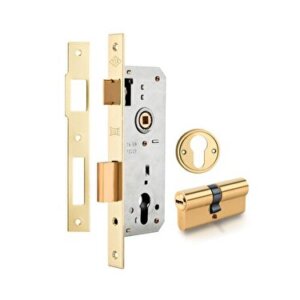 KALE SİLİNDİRLİ DAİRE KİLİDİ RULMANLI 35 MM SARI