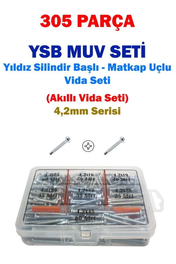4.2*25 YSB MATKAPUÇLU VİDA