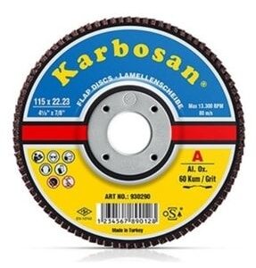 982985 KARBOSAN FLAP DISK ZIMPARA 115 NK 80 KUM