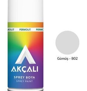 AKÇALI SPREY BOYA 802 400ML GUMUS
