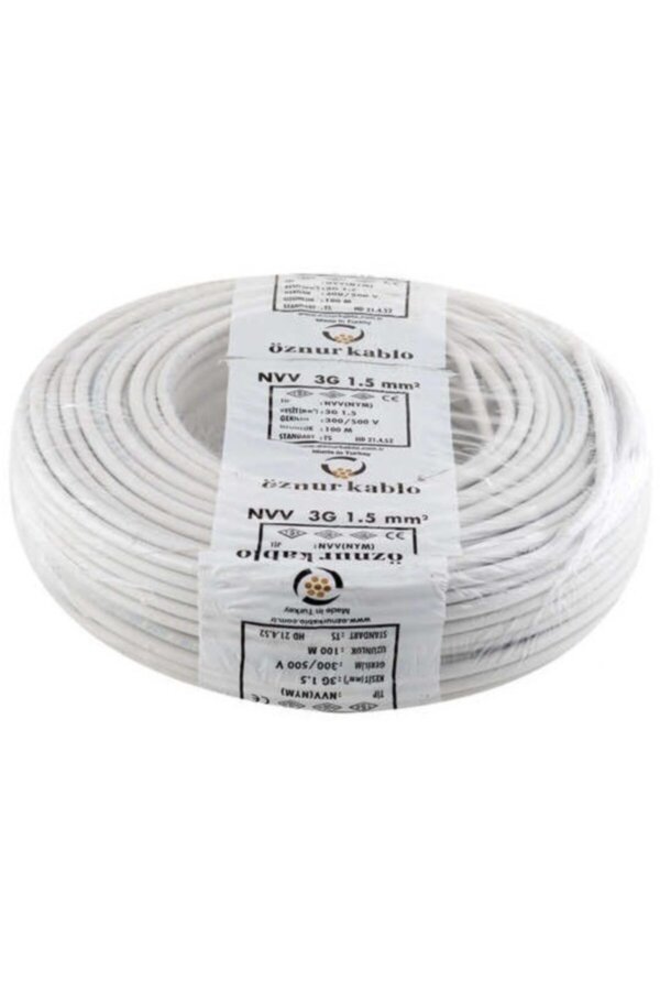 ANTİKRON KABLO NVV (NYM) 3*1,5 MM