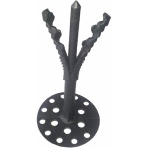 MASTER STRAFOR DÜBELİ GENİŞ BAŞLI SİYAH 10 CM