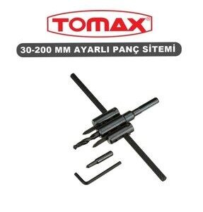TOMAX AYARLI PANÇ SİSTEMİ 30-200 MM