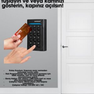 PRATİK C KARTLI GEÇİŞ SİSTEMİ YENİ