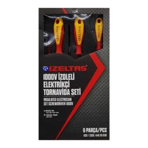 İZELTAŞ 1000V YILDIZ UCLU TORNAVIDA 3X60