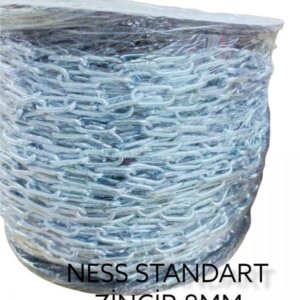 STAND ZİNCİRİ GALVENİZLİ 8 MM