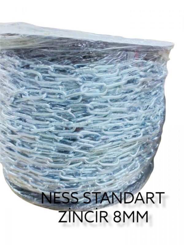 STAND ZİNCİRİ GALVENİZLİ 8 MM