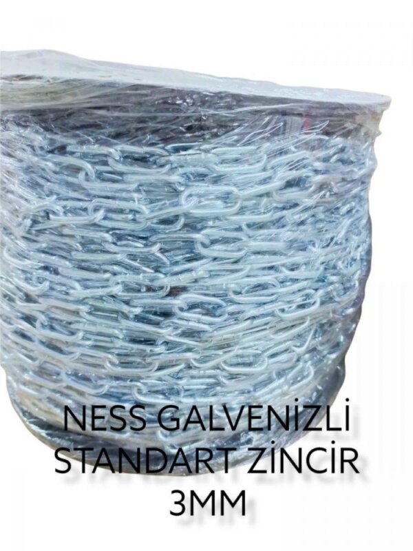 STAND ZİNCİRİ GALVENİZLİ 6 MM
