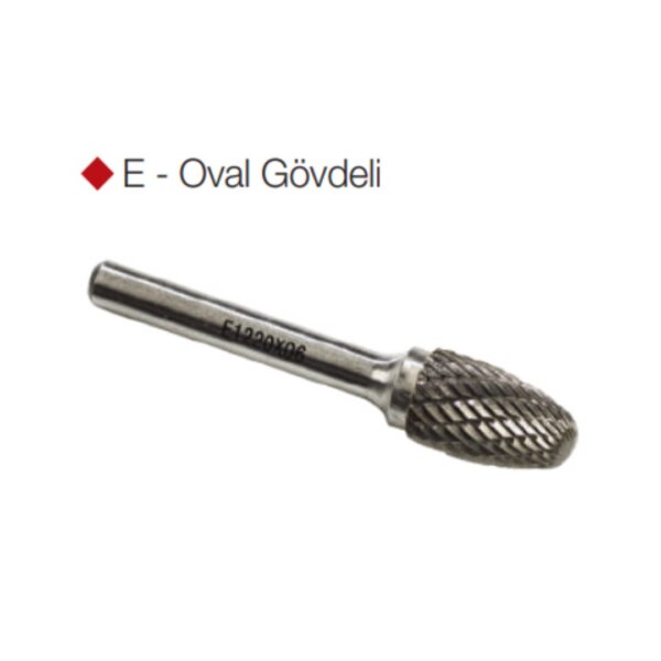 GFB E-08X13X06 OVAL GÖVDE KALIPÇI FREZE