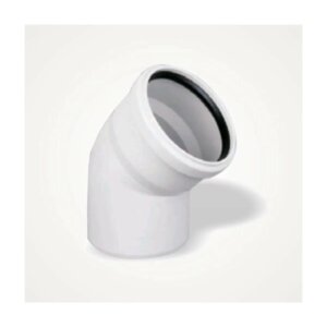 50 MM BEYAZ DİRSEK 45 FIRAT