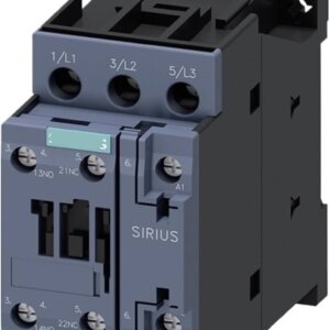 SİRİUS KONTAKTÖR 18,5KW 38A 1NO+1NC 230V
