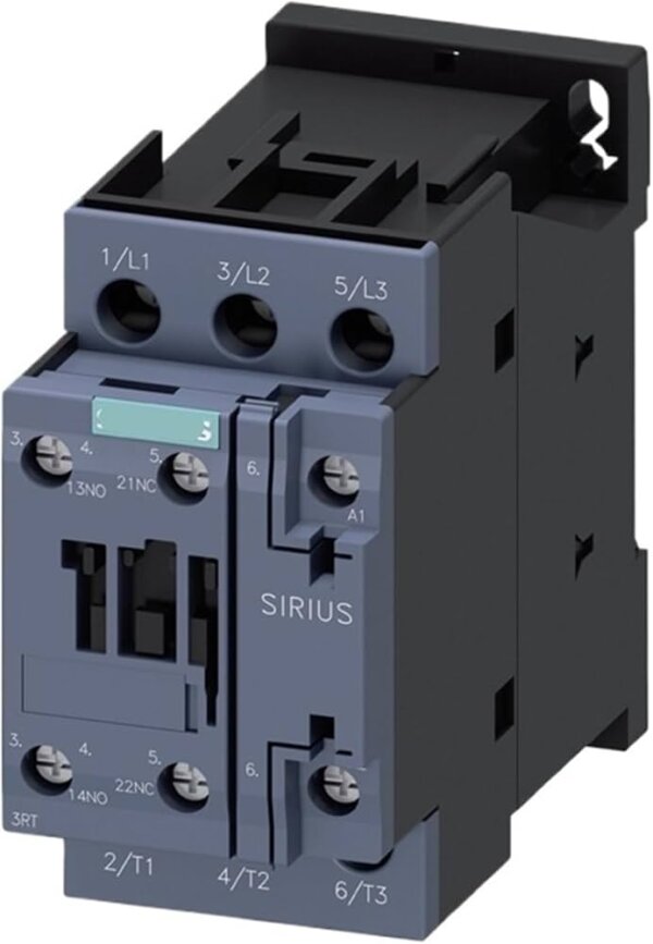 SİRİUS KONTAKTÖR 18,5KW 38A 1NO+1NC 230V