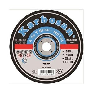 910040 KARBOSAN NK KESICI 180X3,0X22