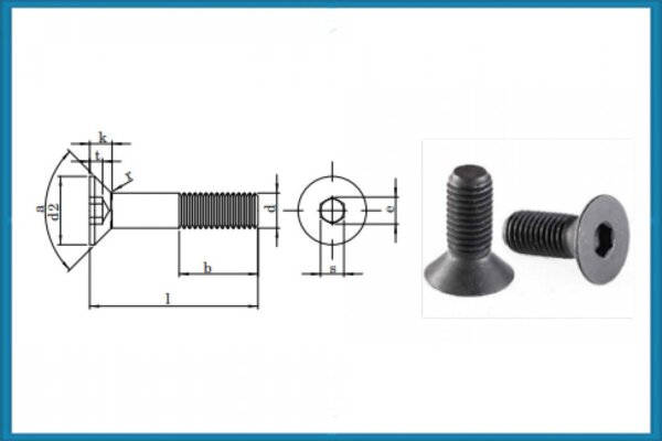 HAVSA BAS IMBUS CIVATA M5 X 20 KAPLAMALI