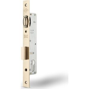 SİLİNDİRLİ DAİRE KİLİDİ MAKARALI 20 MM NİKEL