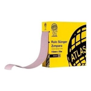 ATLAS RULO SÜNGER ZIMPARA 115 MM X 25 MT 80 KUM